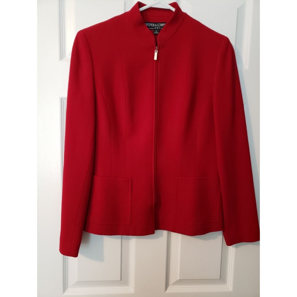 Kasper and Company Red Jacket/Blazer